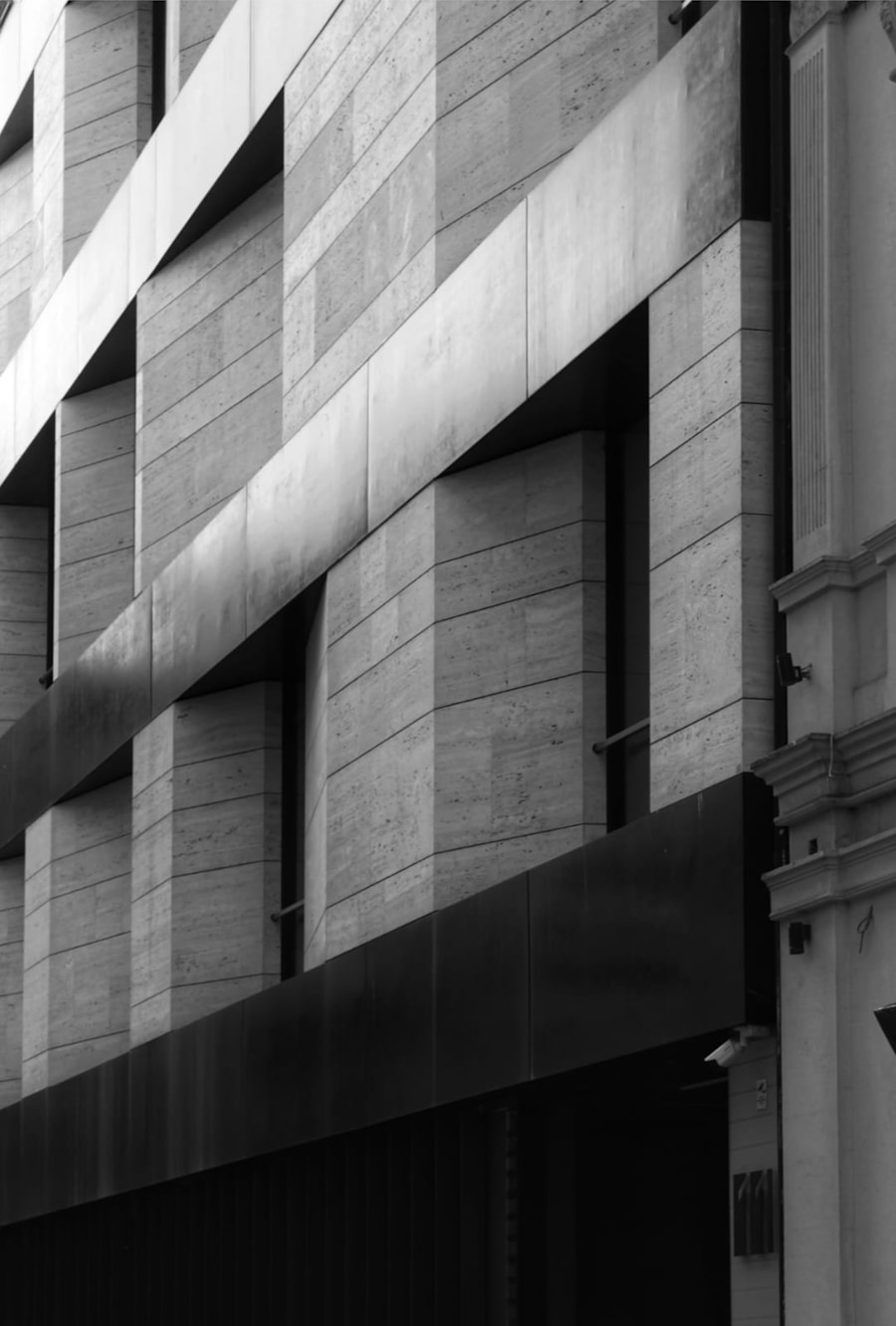 Architectural facade study